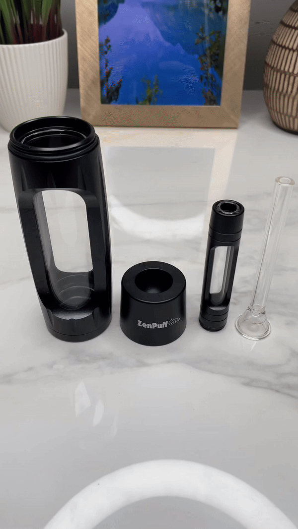 ZenPuff premium aluminum and glass construction